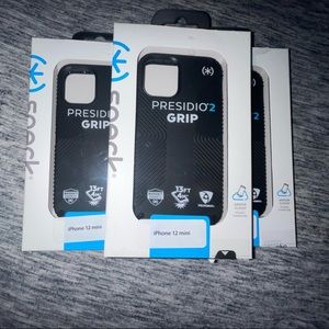 Speck Apple iPhone 12 Mini Presidio 2 Grip - Black